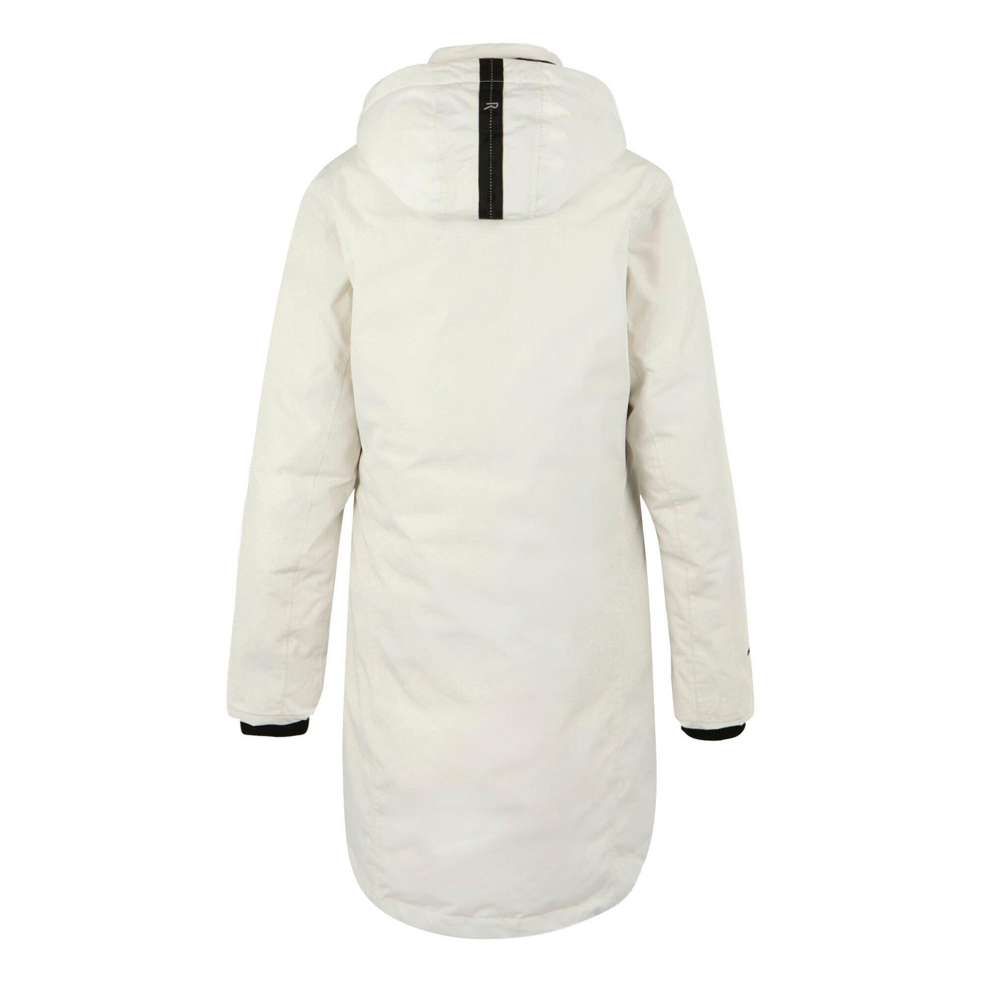 Chaqueta Impermeable Marron para Mujer Piedra Blanca 2/5