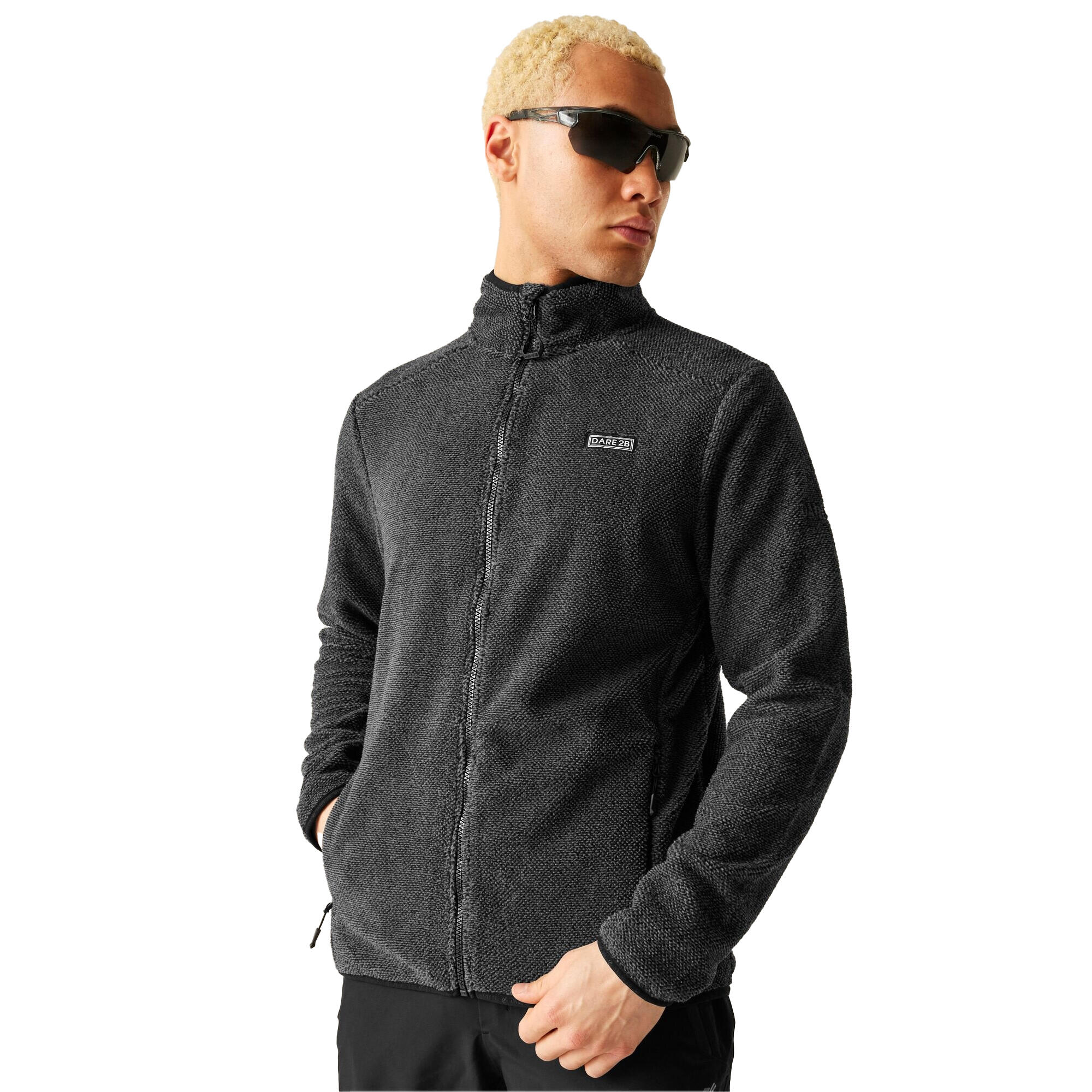 "Switch Out" Fleecejacke für Herren Schwarz 3/5