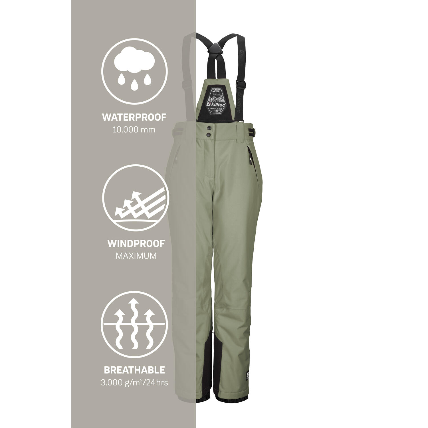 Kinder Skihose KSW 213 GRLS SKI PNTS 6/6