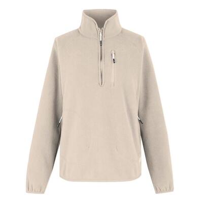 Dames frankie quarter zip fleece top (sparrengroen)