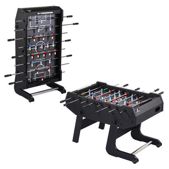 Calcio balilla pieghevole - 4 palline e 2 contatori - 139 x 74 x 88 cm - Verde