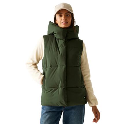Veste Sans Manches KELSE Femme (Kaki Foncé)