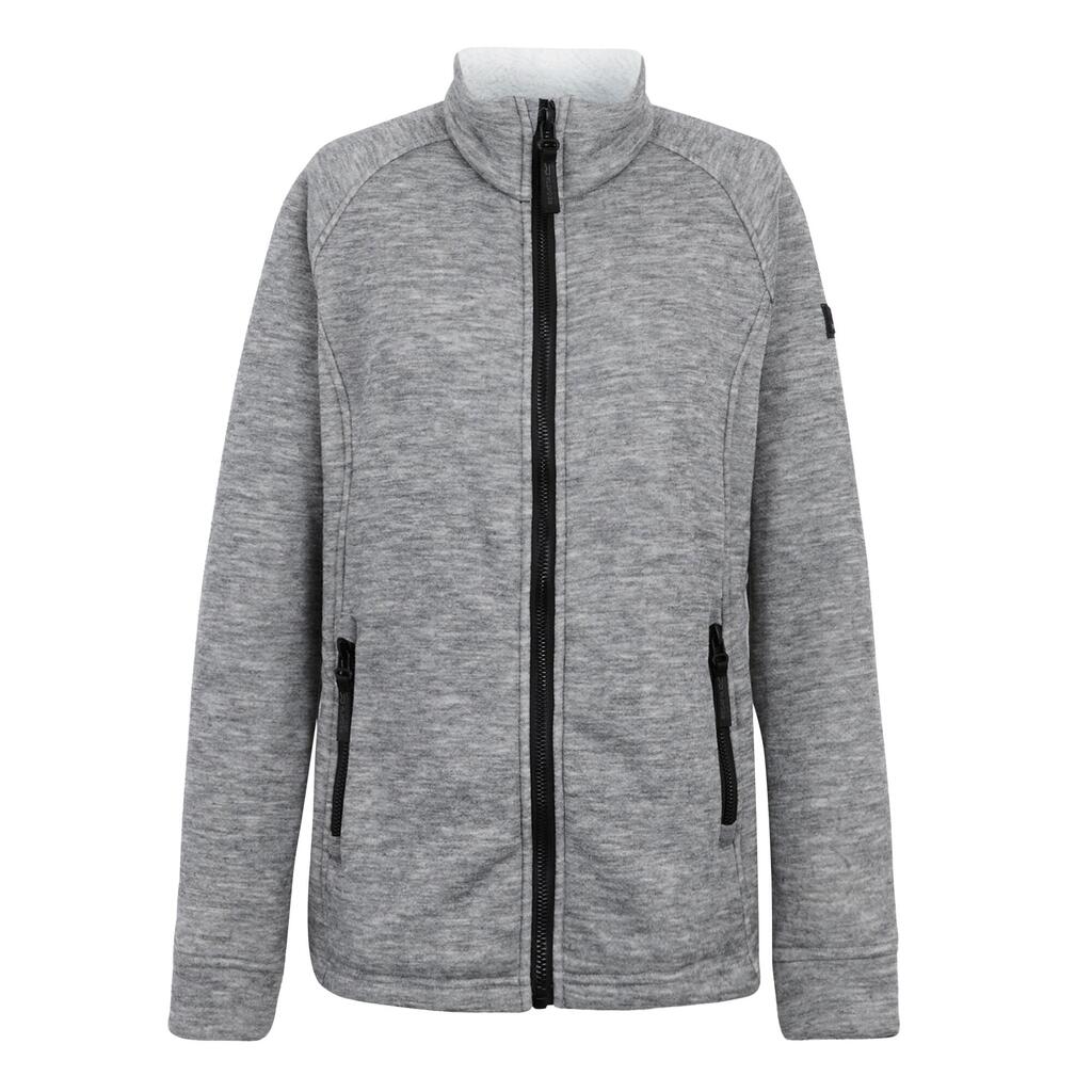 Womens/Ladies Emilde Full Zip Fleece Jacket (Stone White)