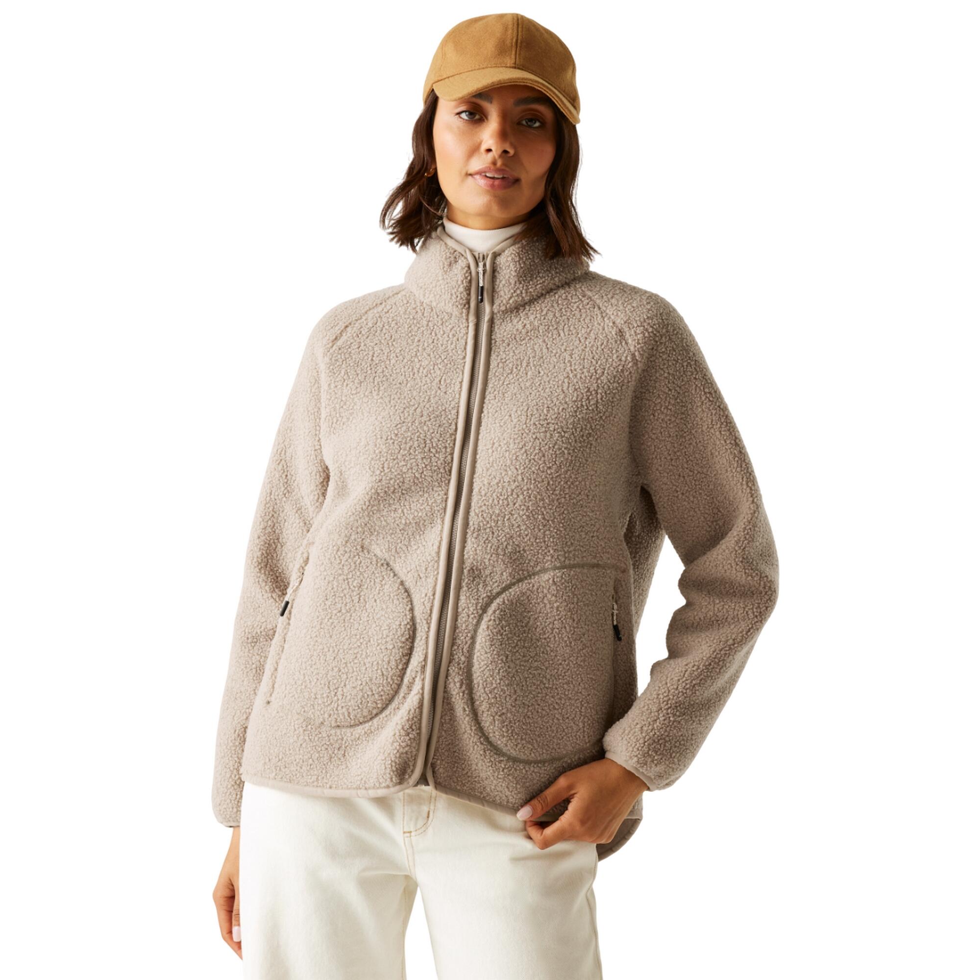 Veste Polaire FRANKIE Femme (Taupe Clair) 4/5