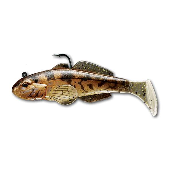 SHAD LIVE TARGET GOBY SWIMBAIT 9CM/21G NATURAL/BRONZE, 3 BUC / PLIC
