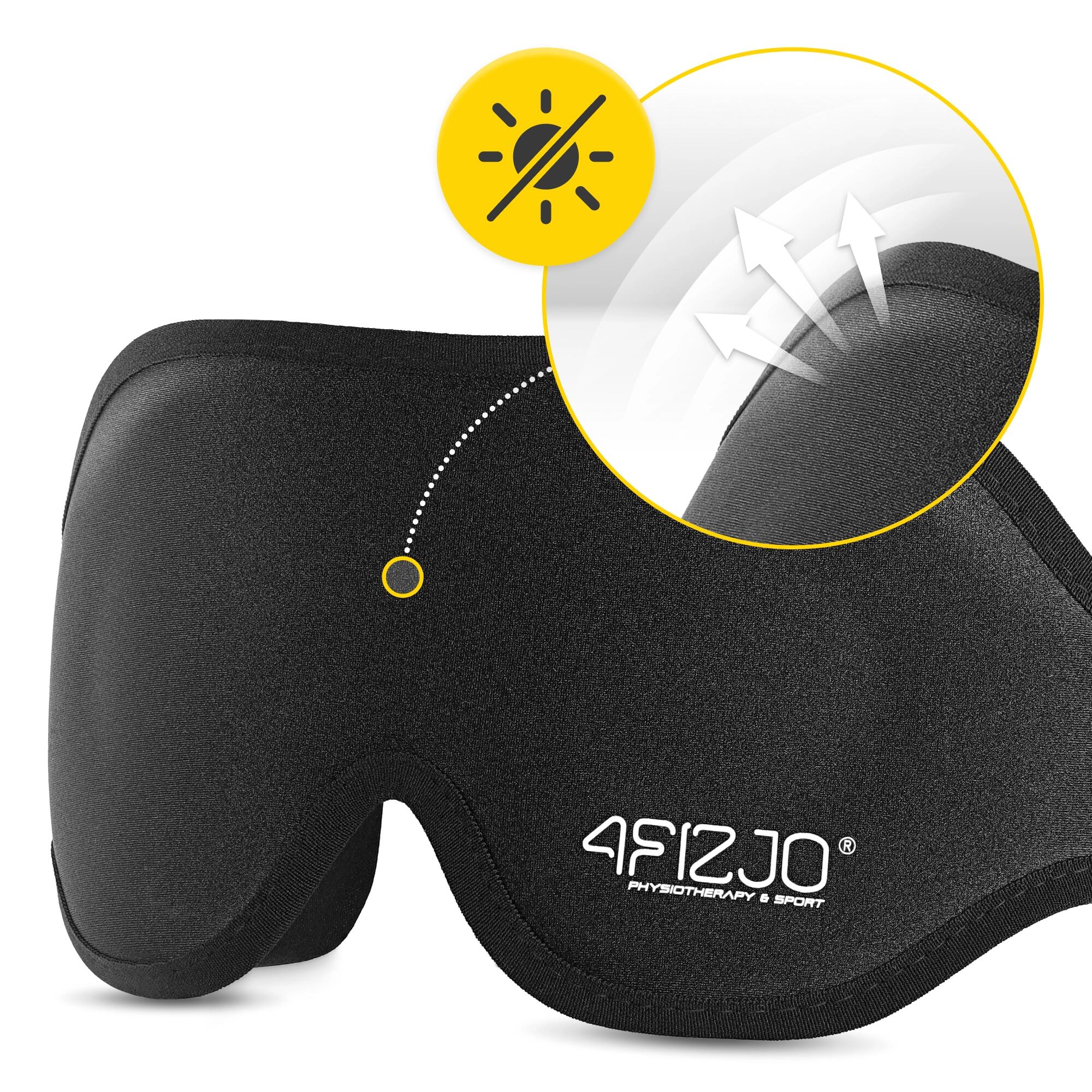 Jedwabna opaska na oczy do spania 3D 6/7
