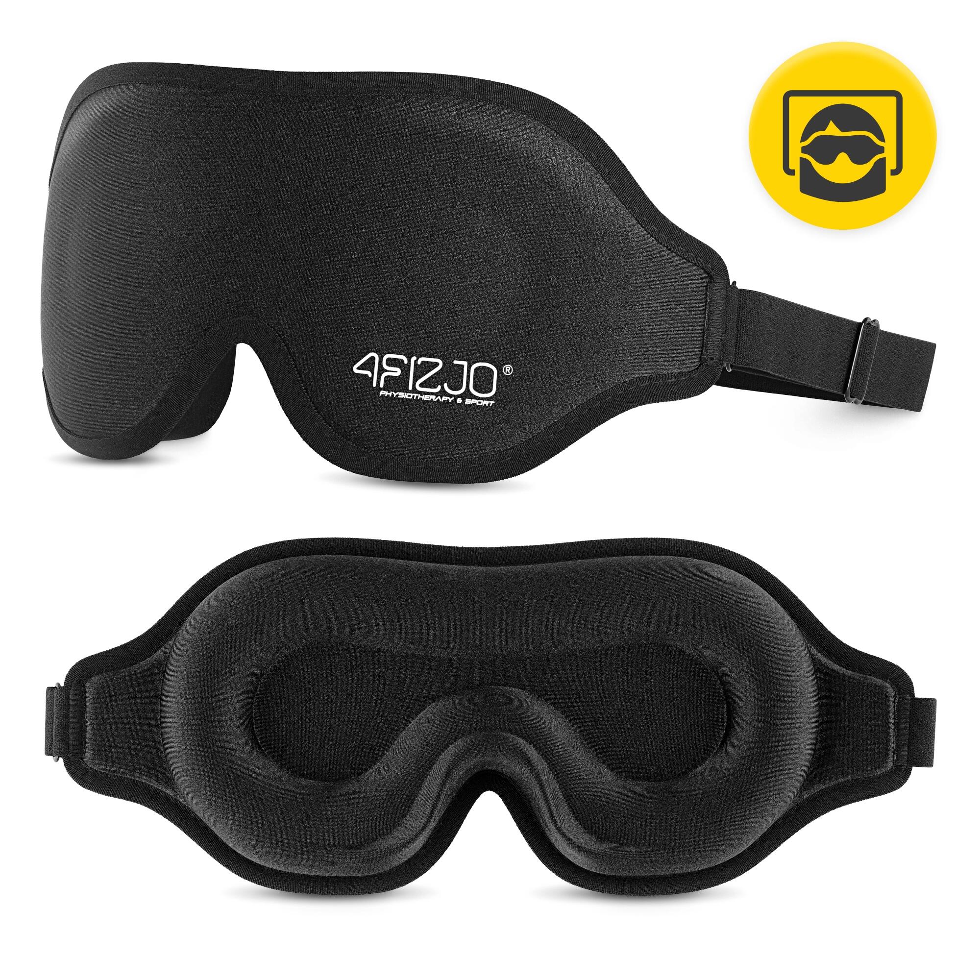 Jedwabna opaska na oczy do spania 3D 2/7