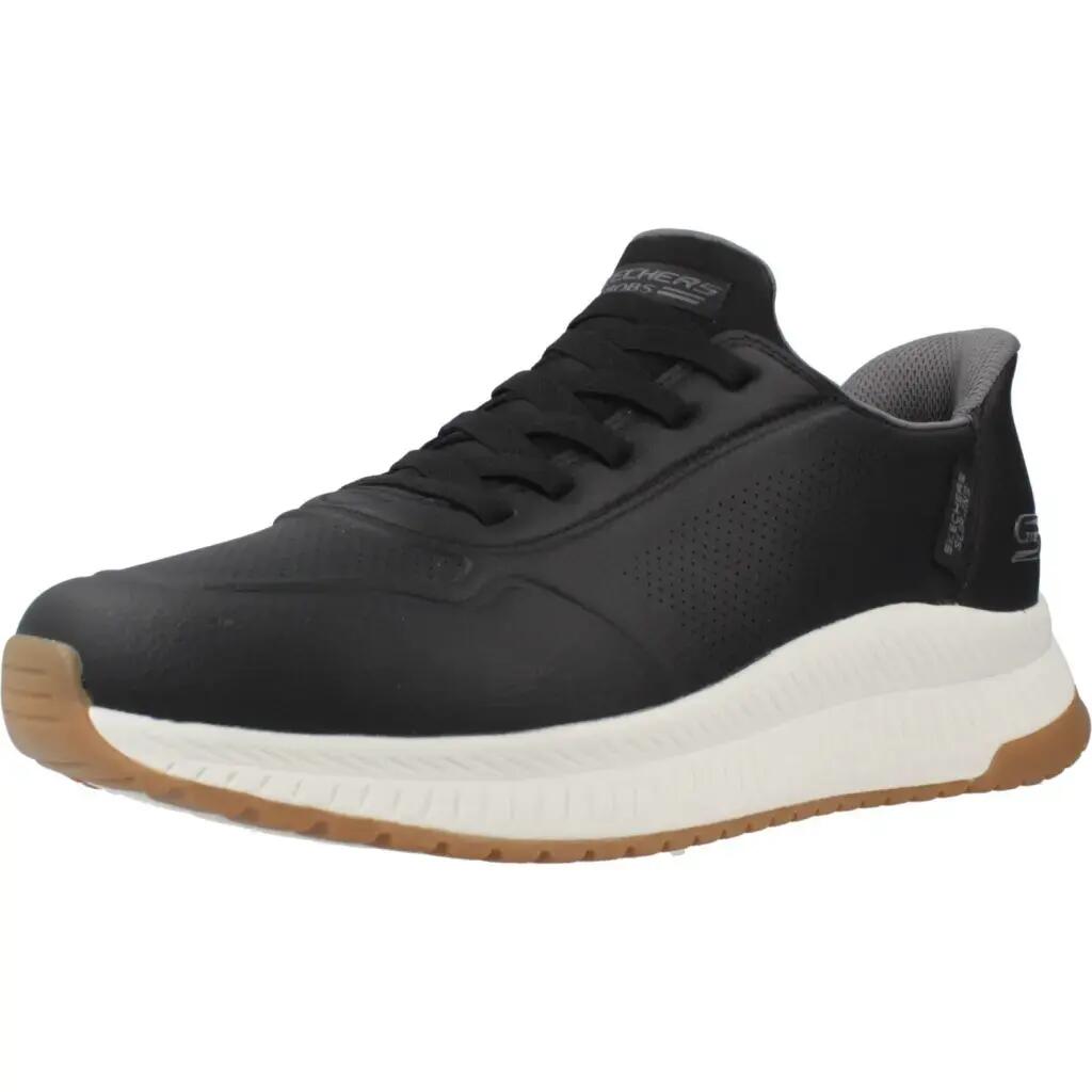 Men's Skechers Slip ins bobs squad 4 Black sneakers