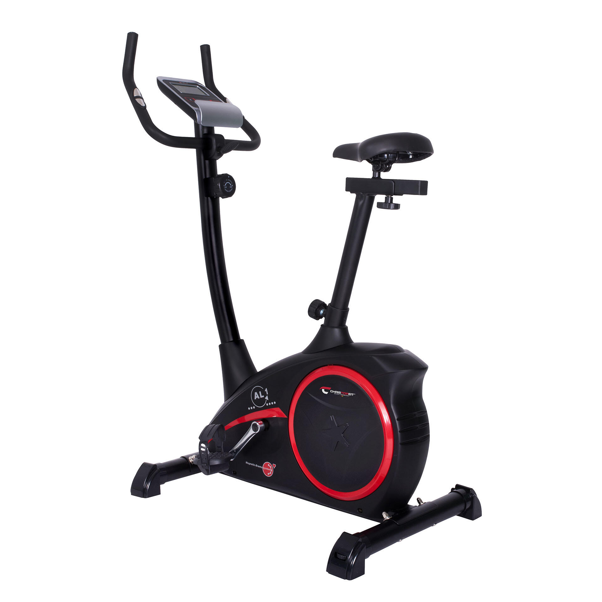 Vélo d'appartement - 150kg - silencieux - 9kg frein magnétique - AL 1 Black 2/7