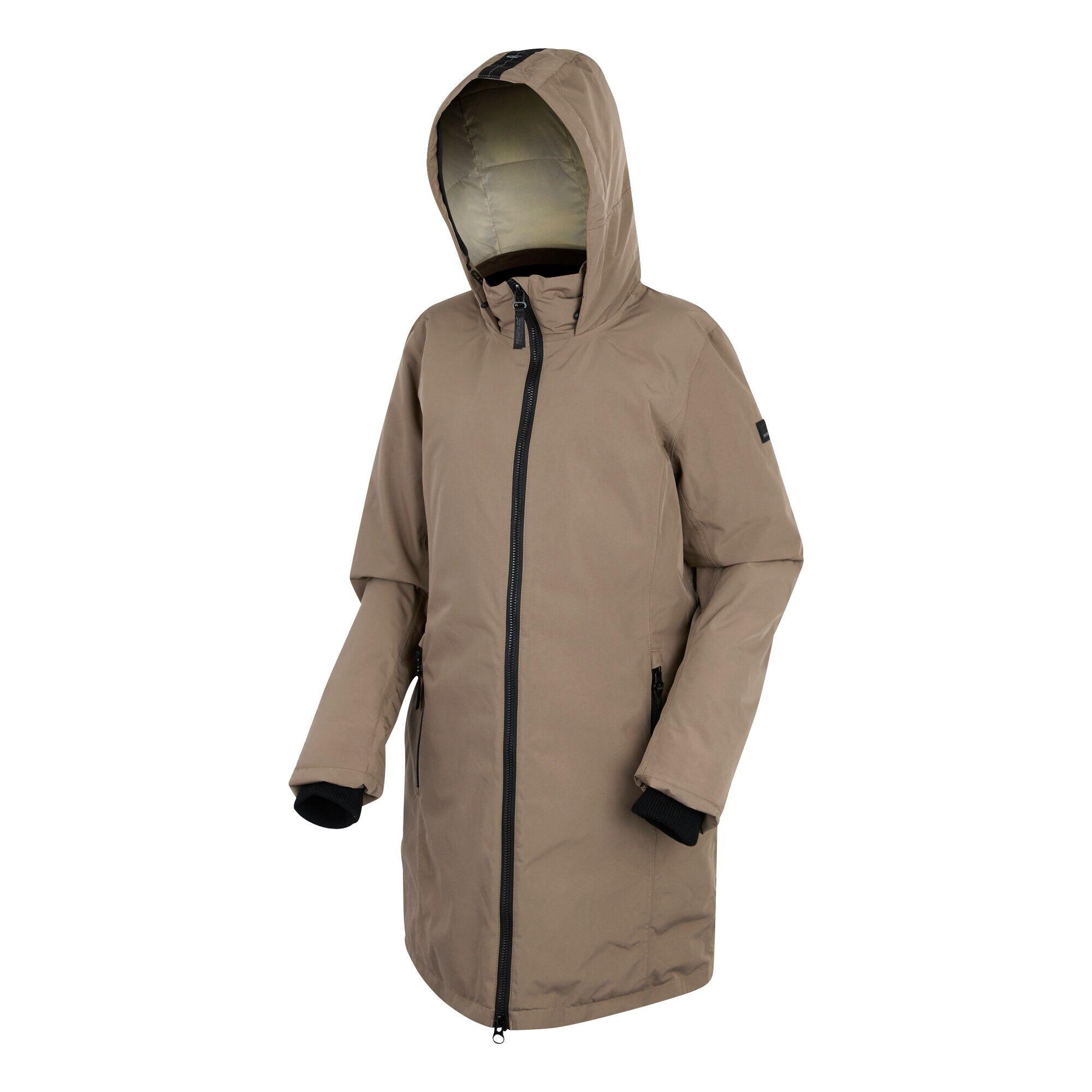 Giacca Impermeabile Donna Regatta Marron Moka 3/5