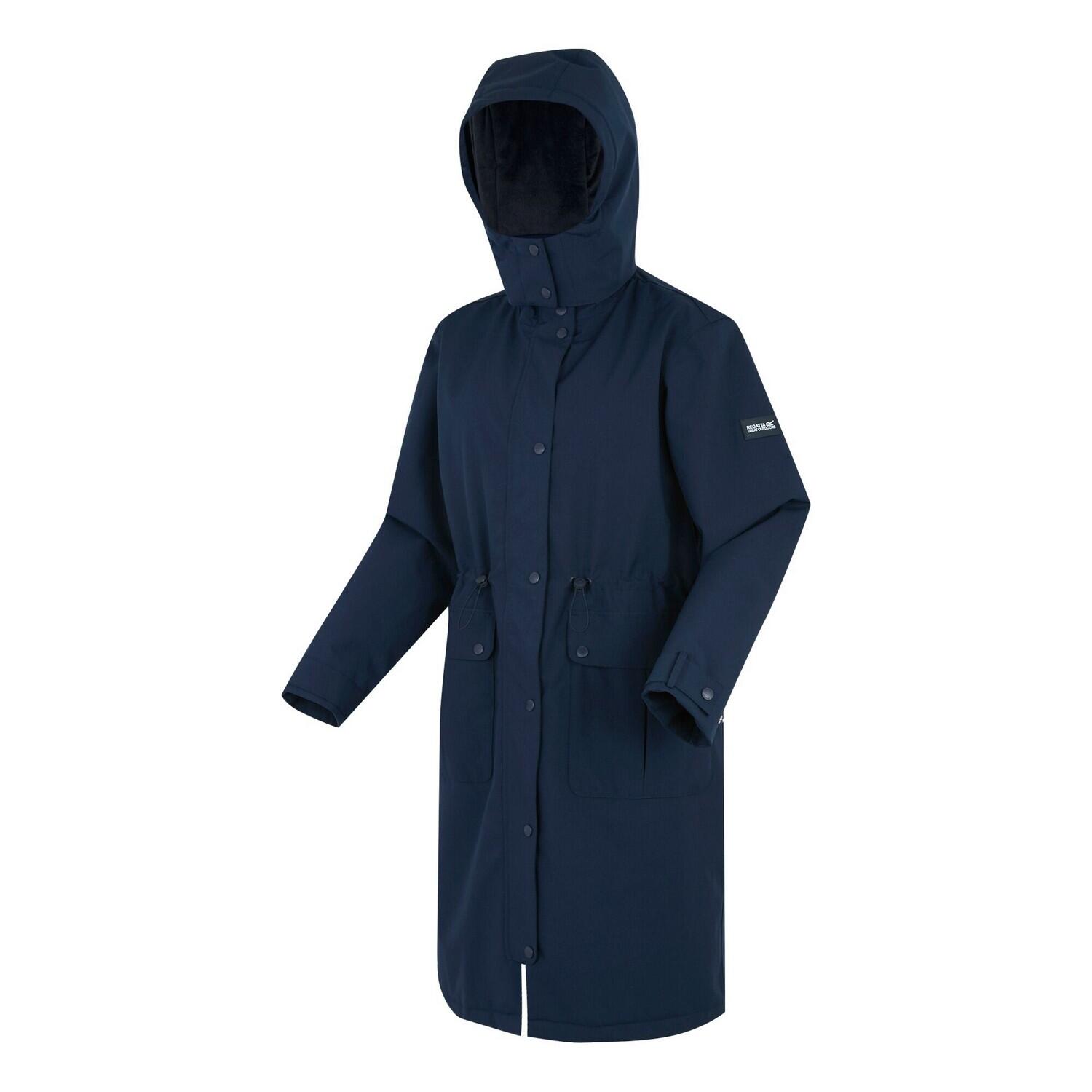 Womens/Ladies Yannta Insulated Waterproof Jacket (Navy) | Decathlon