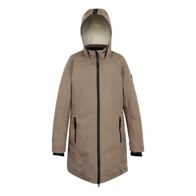 Giacca Impermeabile Donna Regatta Marron Bianco Pietra