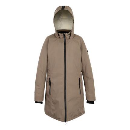 Veste Imperméable MARRON Femme (Blanc)
