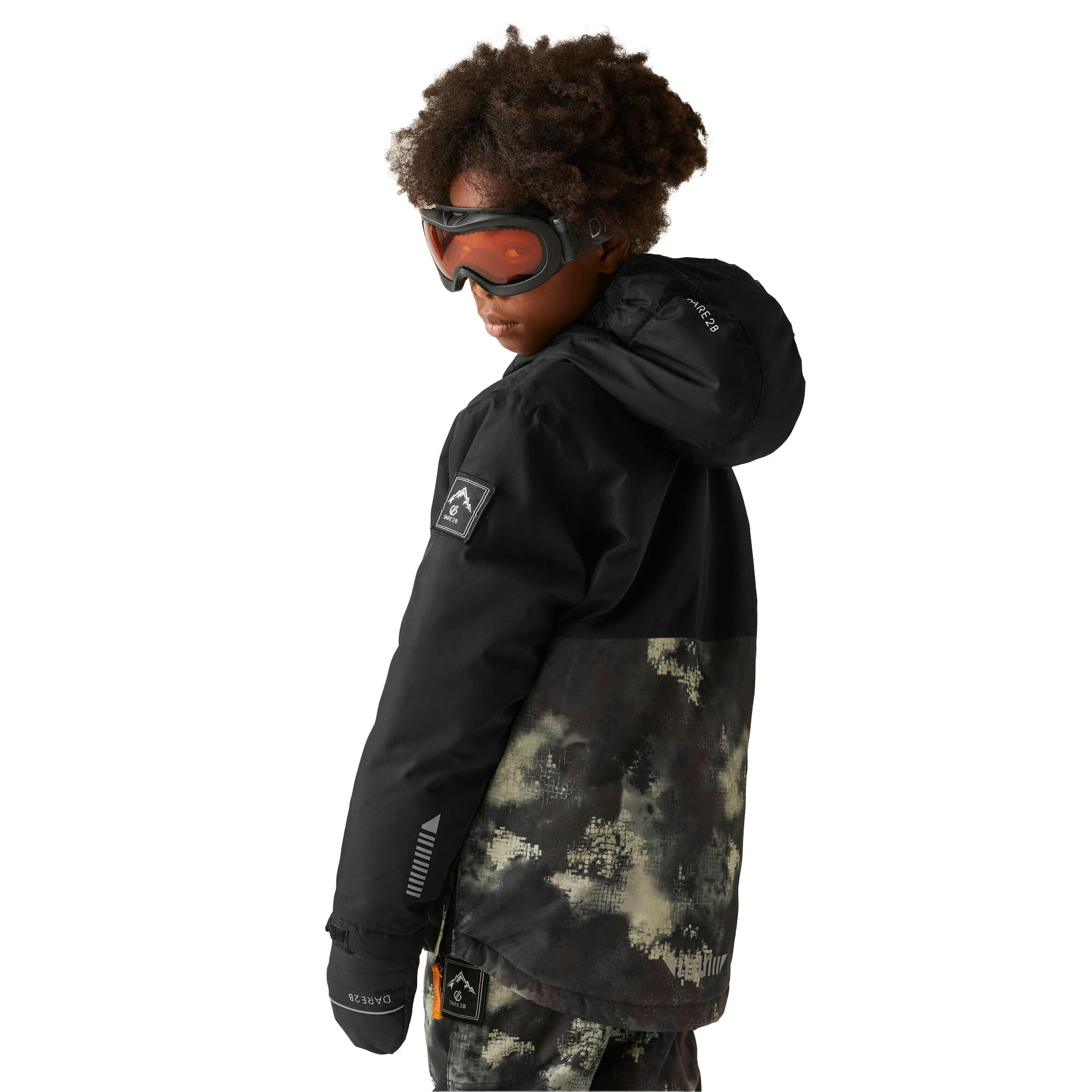 "Freehand II" Skijacke für Kinder Gletschergrün 2/5