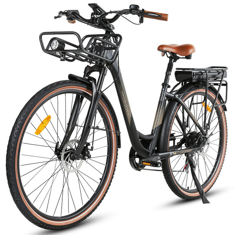 Městské elektrokolo SAMEBIKE RS-A07 s baterií 36V13AH