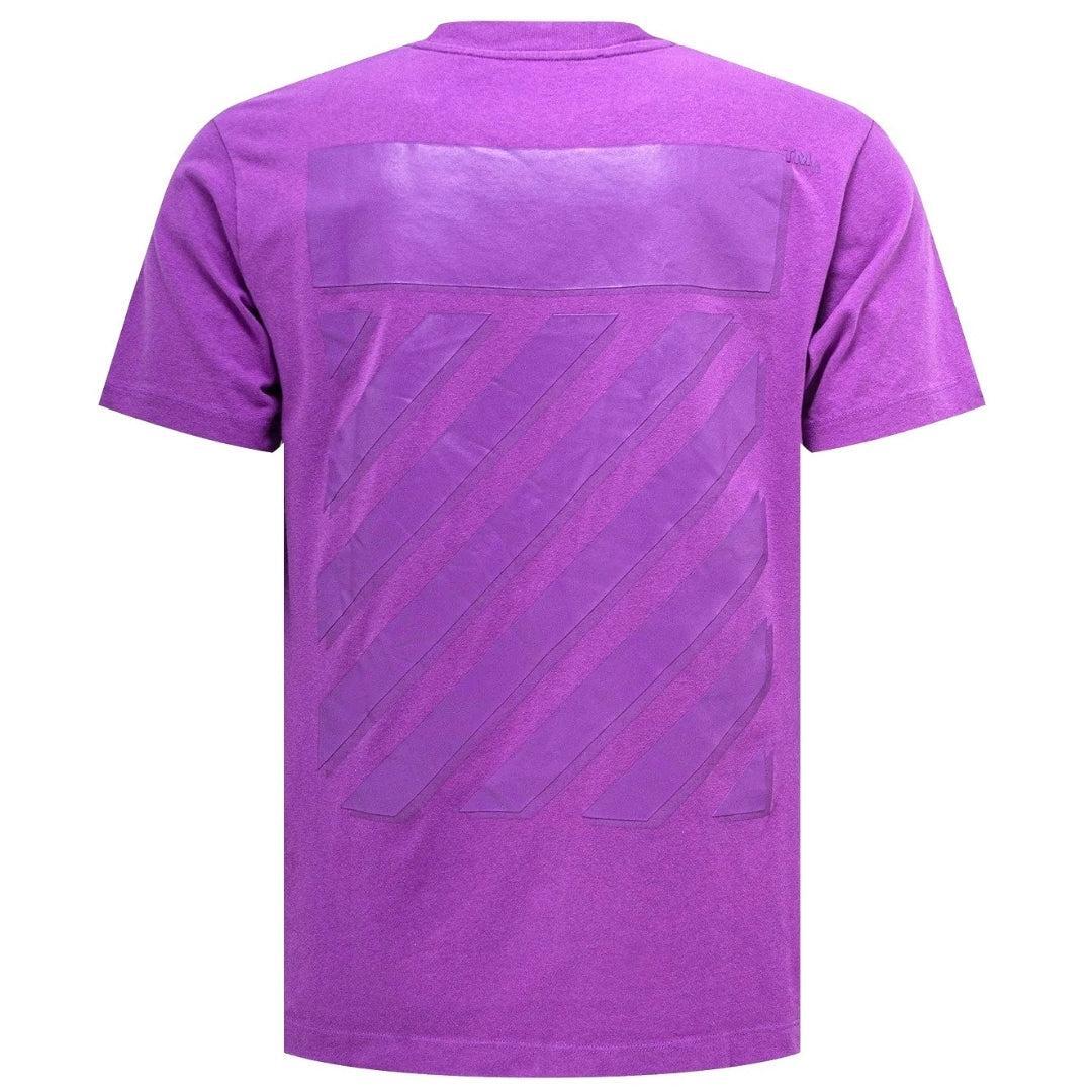 TShirt für , Baumwolle, Schmal Herren Hell-Lila 2/4
