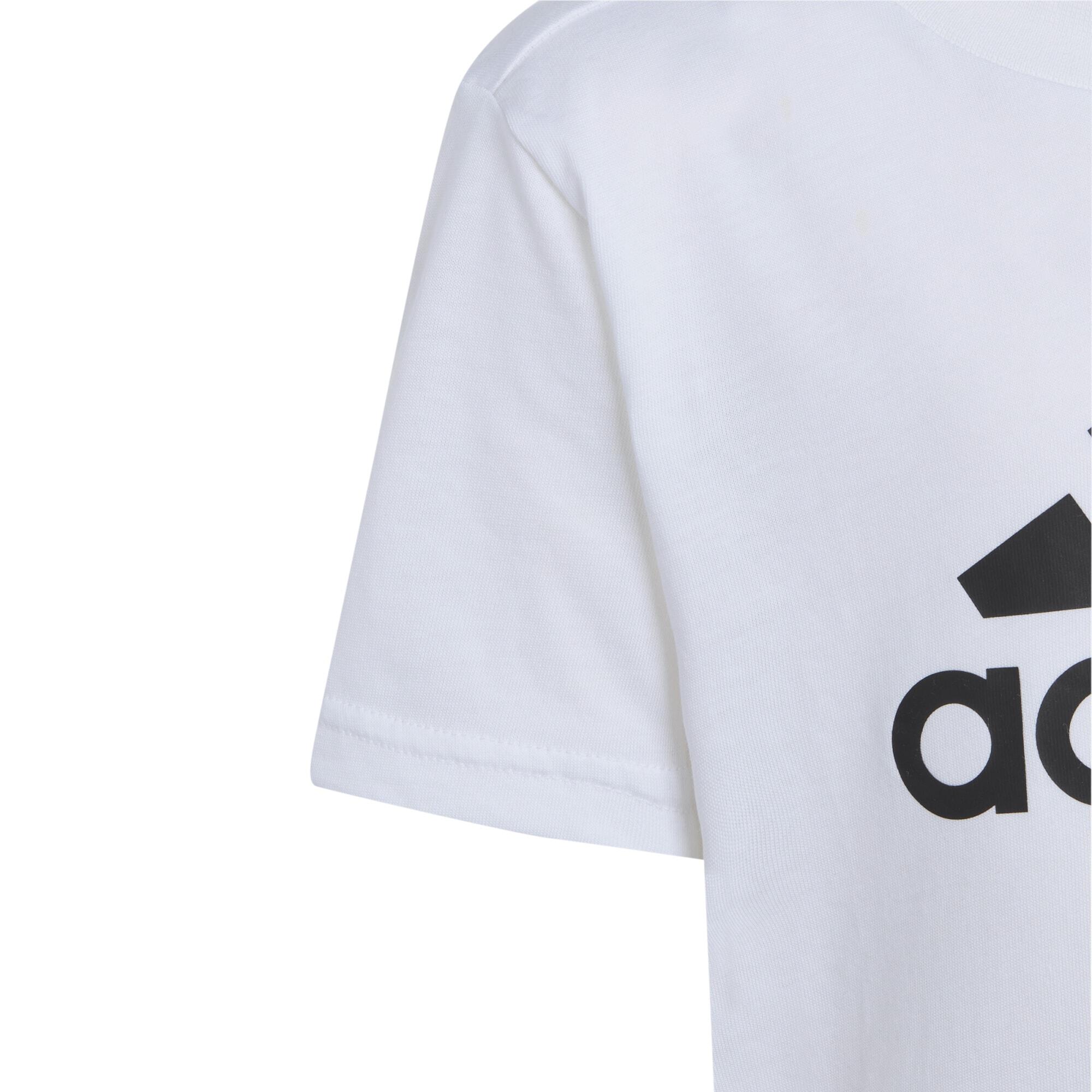 T-shirt junior adidas bianco 4/5