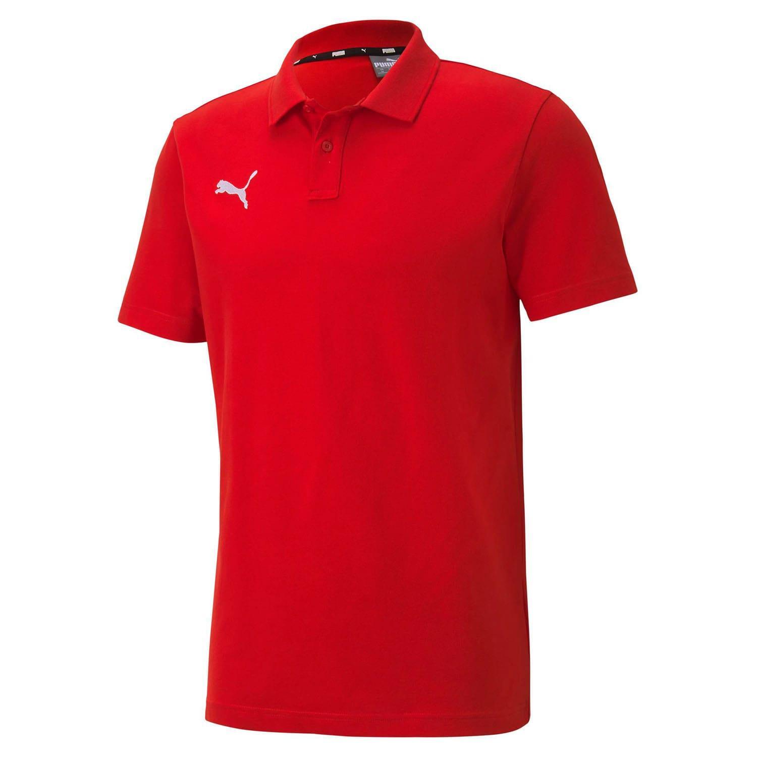 PUMA Mens TeamGoal 23 Casuals Polo Shirt (Red)