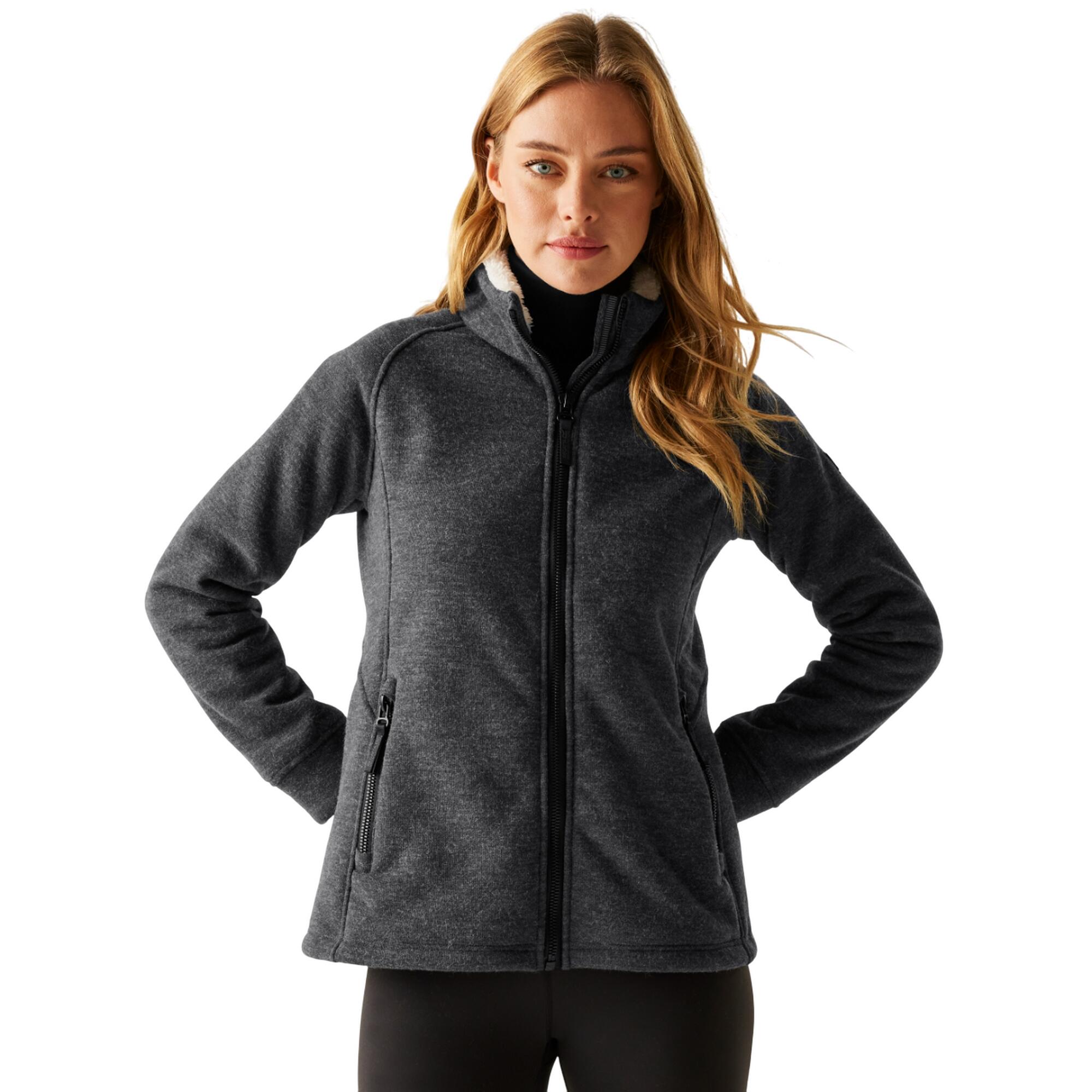 Veste Polaire EMILDE Femme (Gris Phoque) 4/5