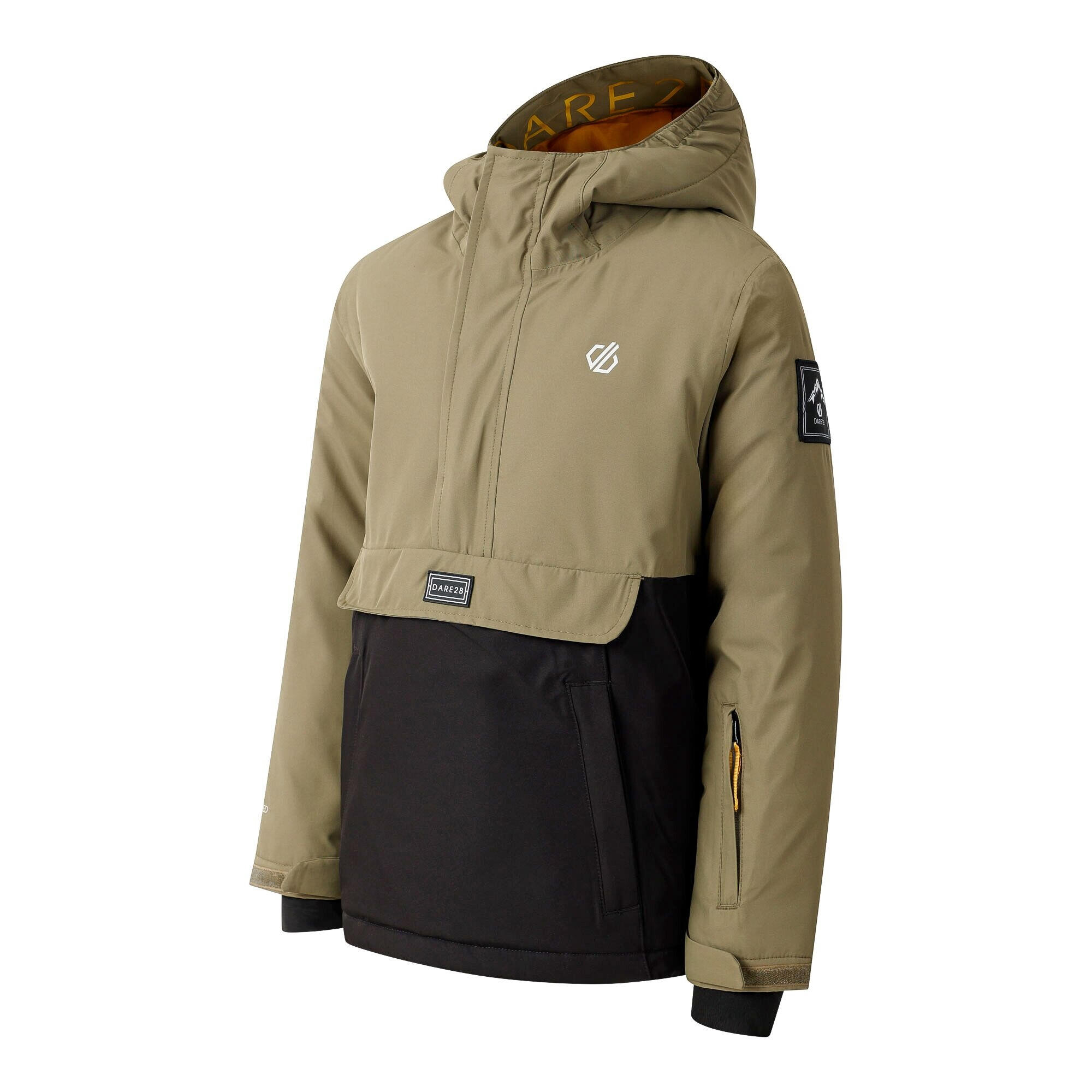 Blouson De Ski FREEHAND Enfant (Vert Olive) 3/5