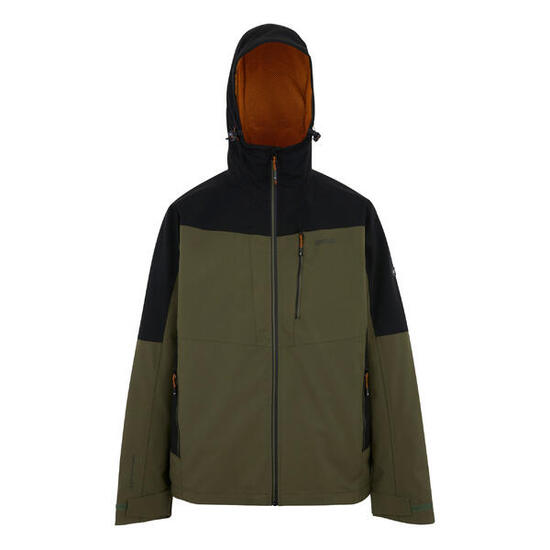 Veste 3en1 WENTWOOD Homme (Vert Kaki Foncé / Noir)