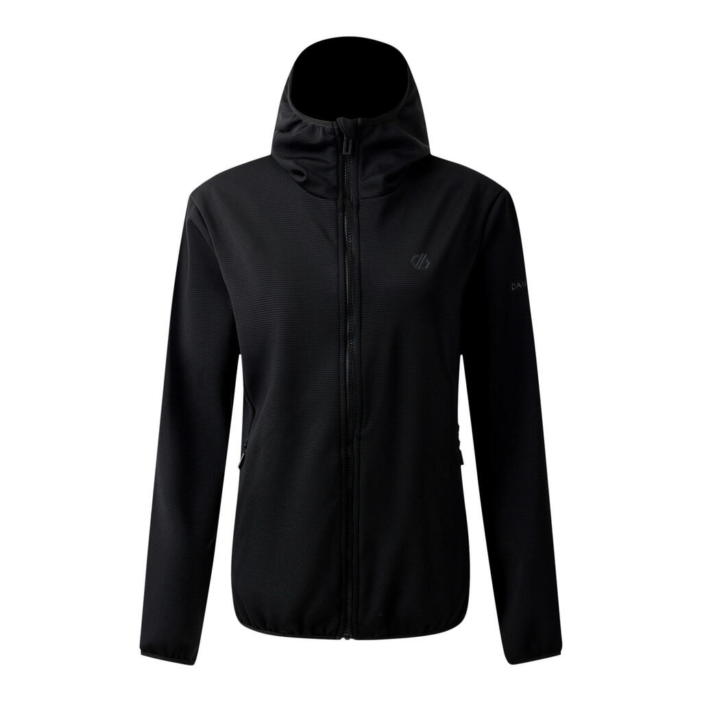 Womens/Ladies Iced Soft Shell Jacket (Black)