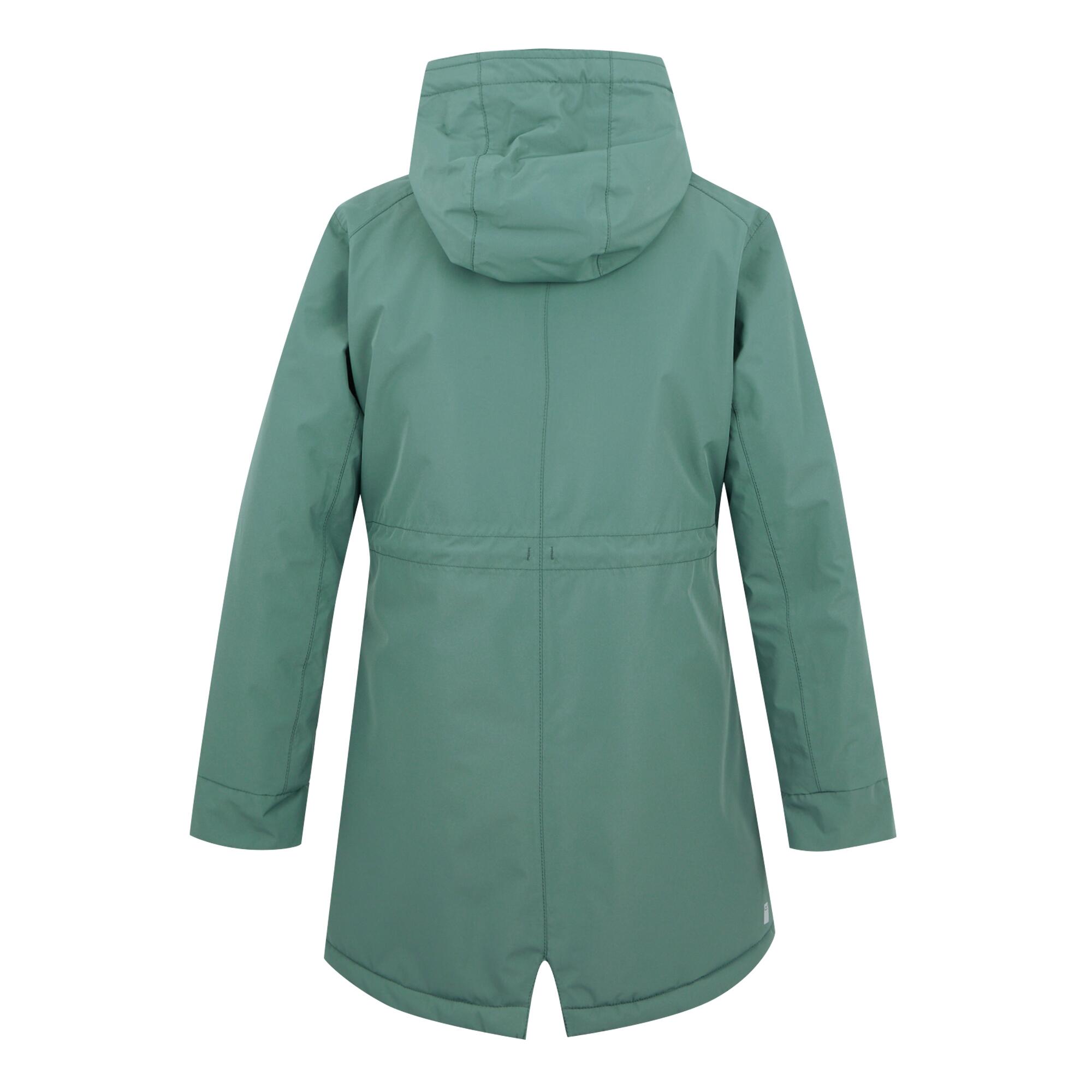 Childrens/Kids Valenta Waterproof Jacket (Green Haze) 2/5