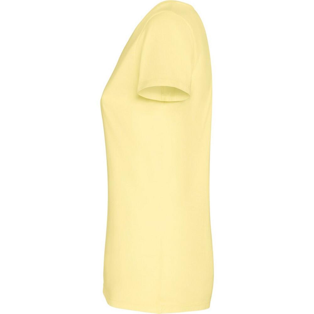 Tshirt Manches Courtes FIYI Femme (Jaune) 3/4