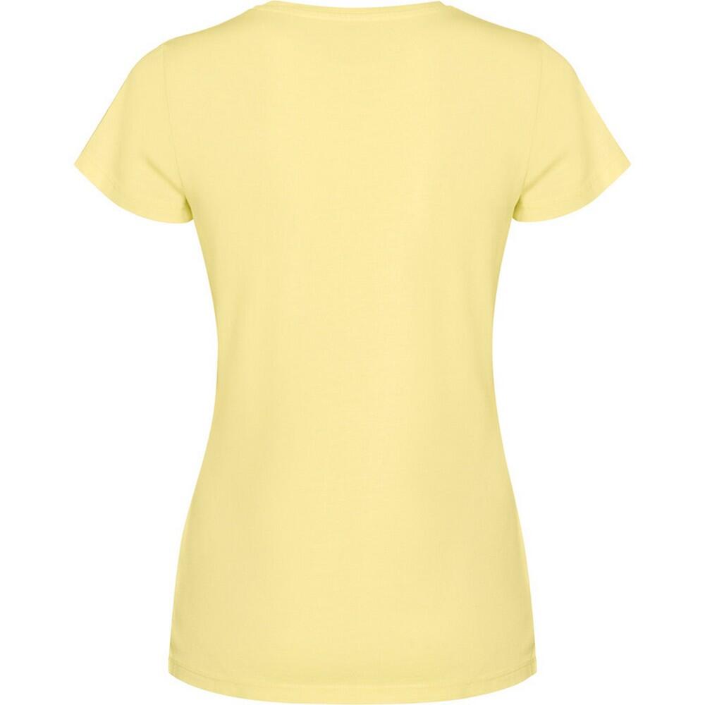 Tshirt Manches Courtes FIYI Femme (Jaune) 2/4