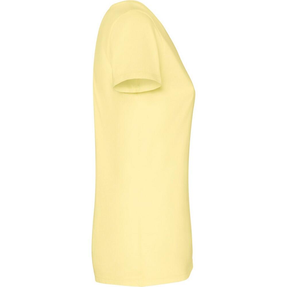 Tshirt Manches Courtes FIYI Femme (Jaune) 4/4