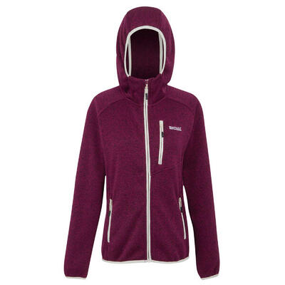 Felpa Con Cappuccio E Zip Intera Donna Regatta Newhill II Beaujolais Vaniglia