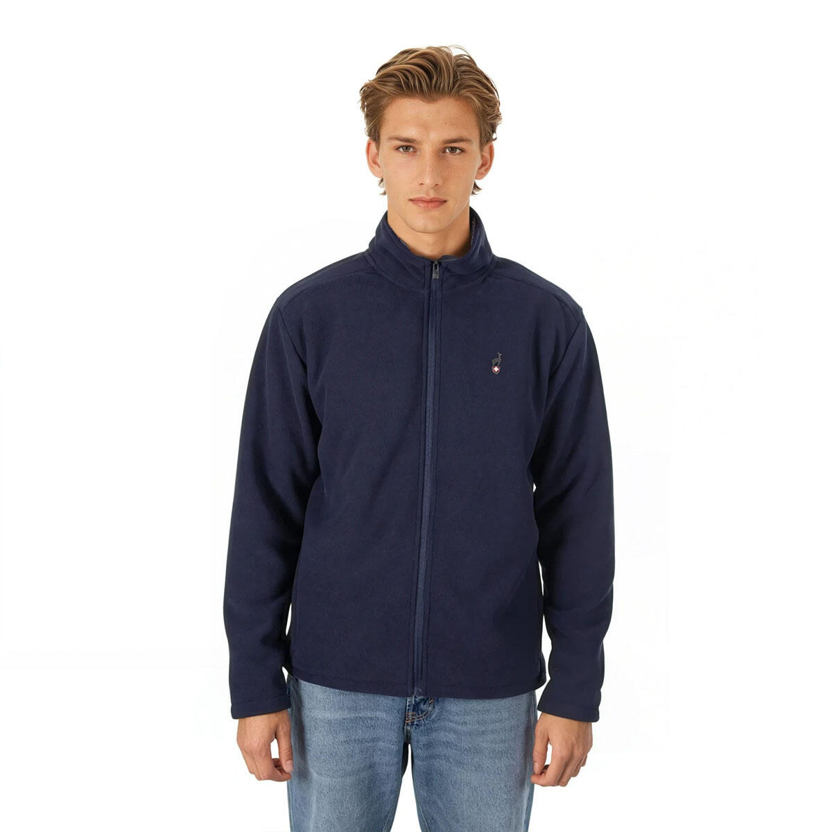 AULP Pánská fleecová mikina na zip Visol