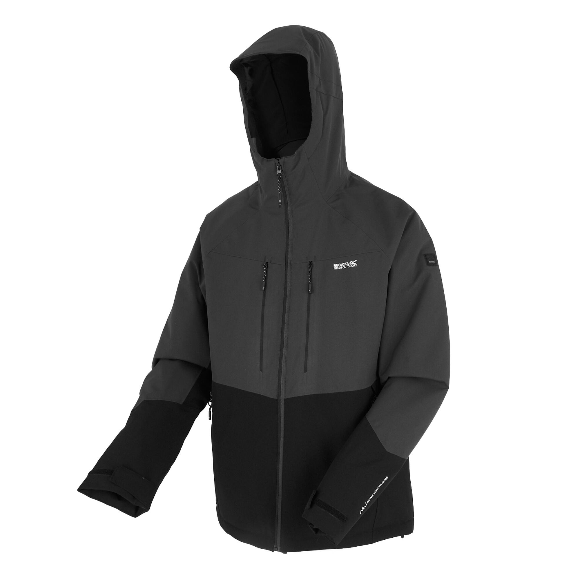 Veste Matelassée HIGHTON Homme (Cendre / Noir) 3/5