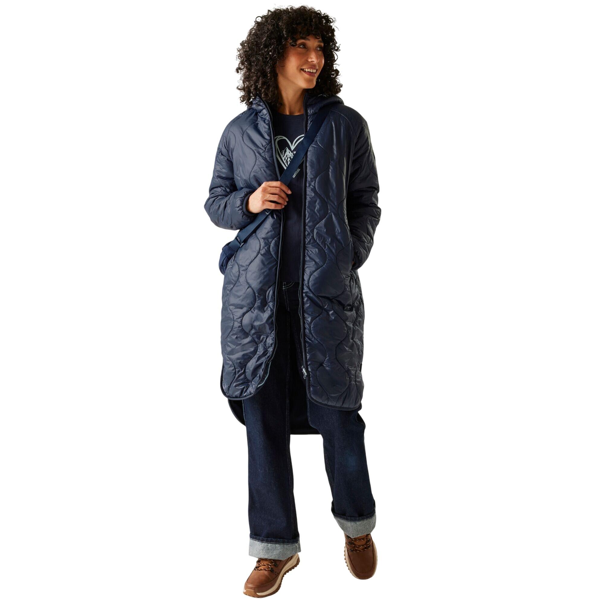 Veste Motif/style Matelassé TRIEA Femme (Bleu Marine) 4/5