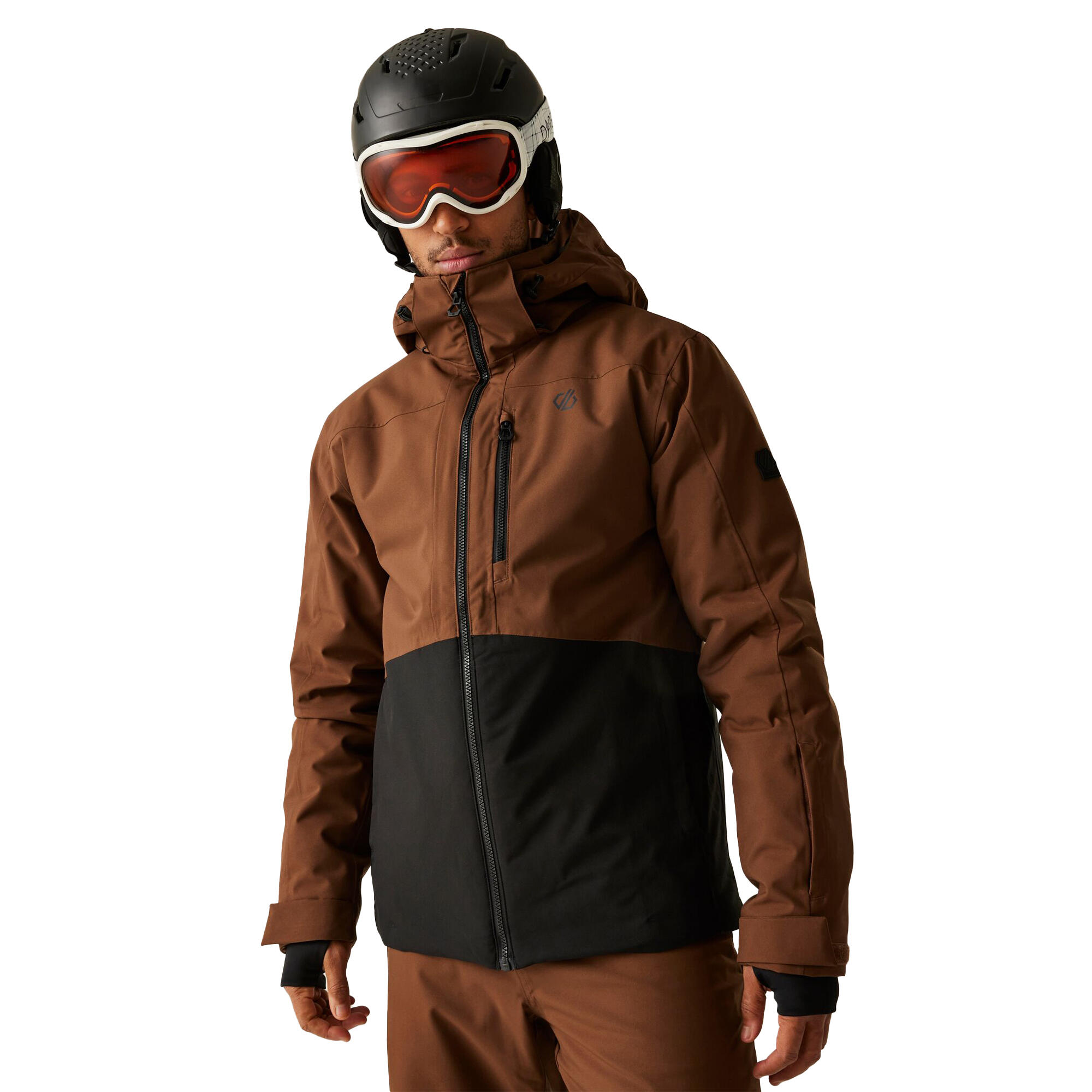 "Edge III" Skijacke für Herren Dunkelbraun/Schwarz 4/5