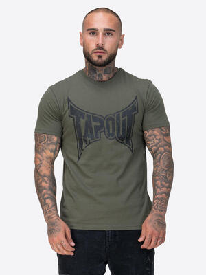 Tapout heren-t-shirt, regular fit dubbelpak amboyn
