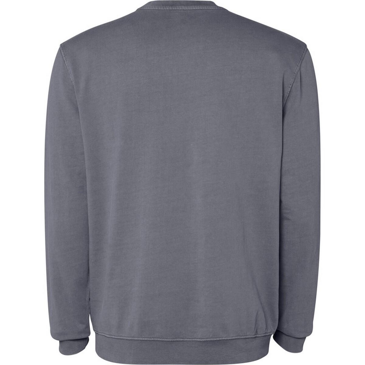 Unisex Jaya Crew Hals Sweatshirt voor volwassenen (Donkergrijs) 2/4