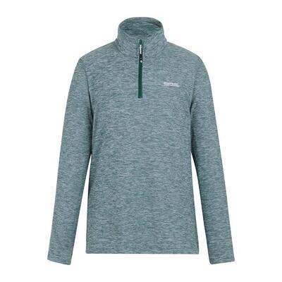 Dames sweetheart quarter zip fleece top (stoffige roos)