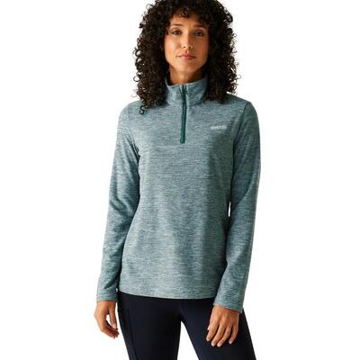 Dames sweetheart quarter zip fleece top (marine)