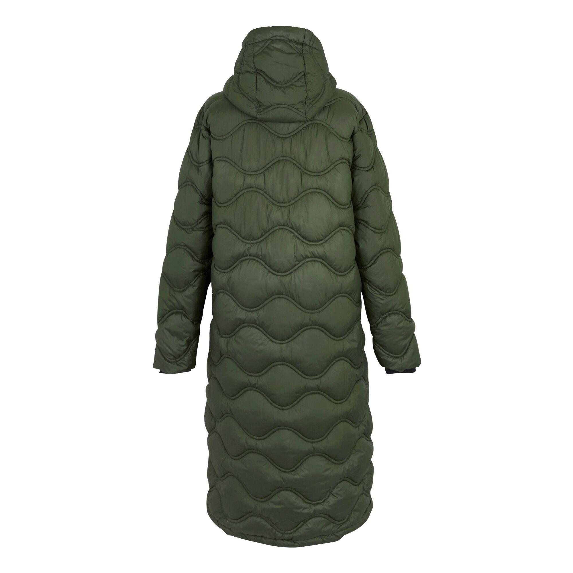 Veste Motif/style Matelassé EMBRIE Femme (Kaki Foncé) 2/5