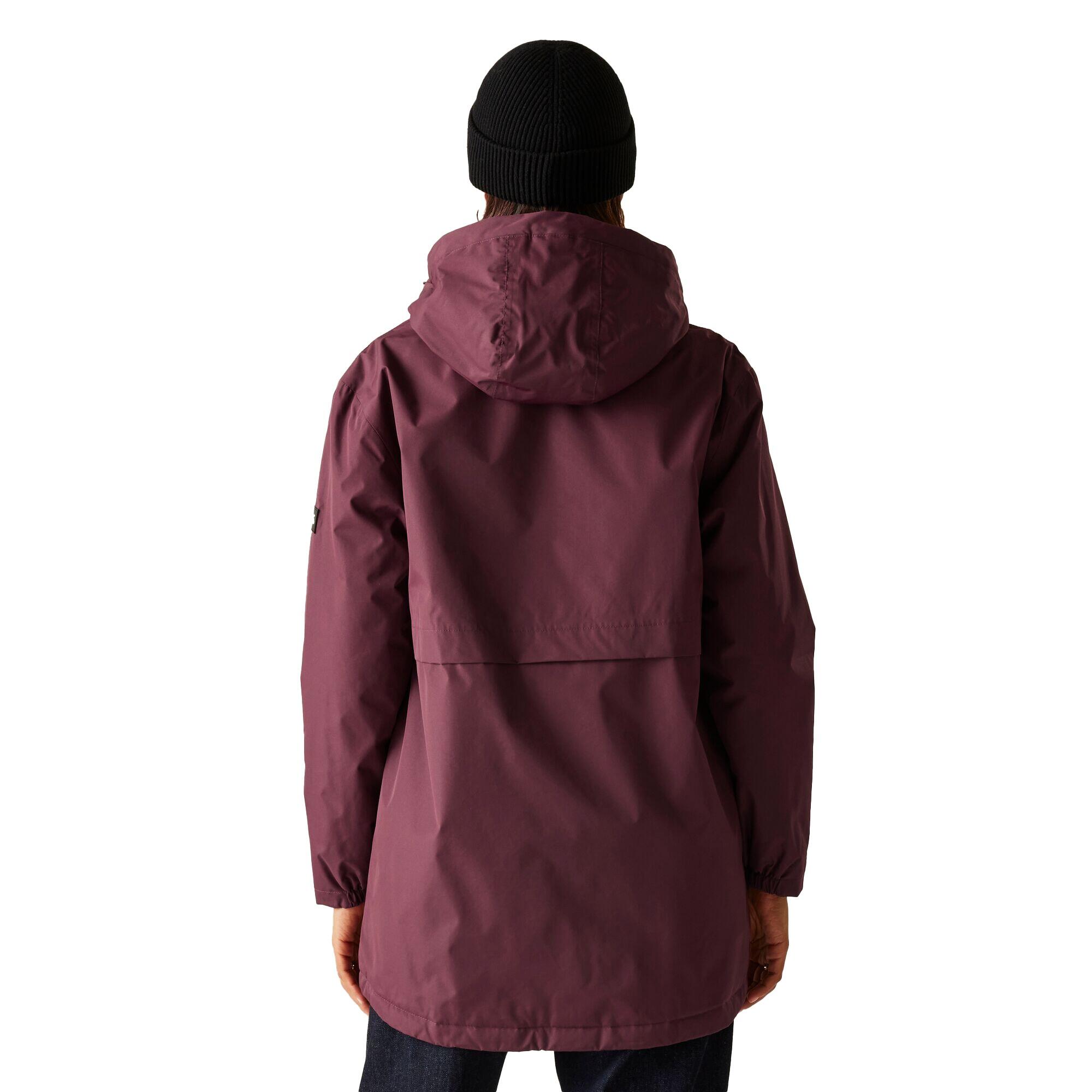 Veste Imperméable BRIELLY Femme (Bordeaux) 4/5