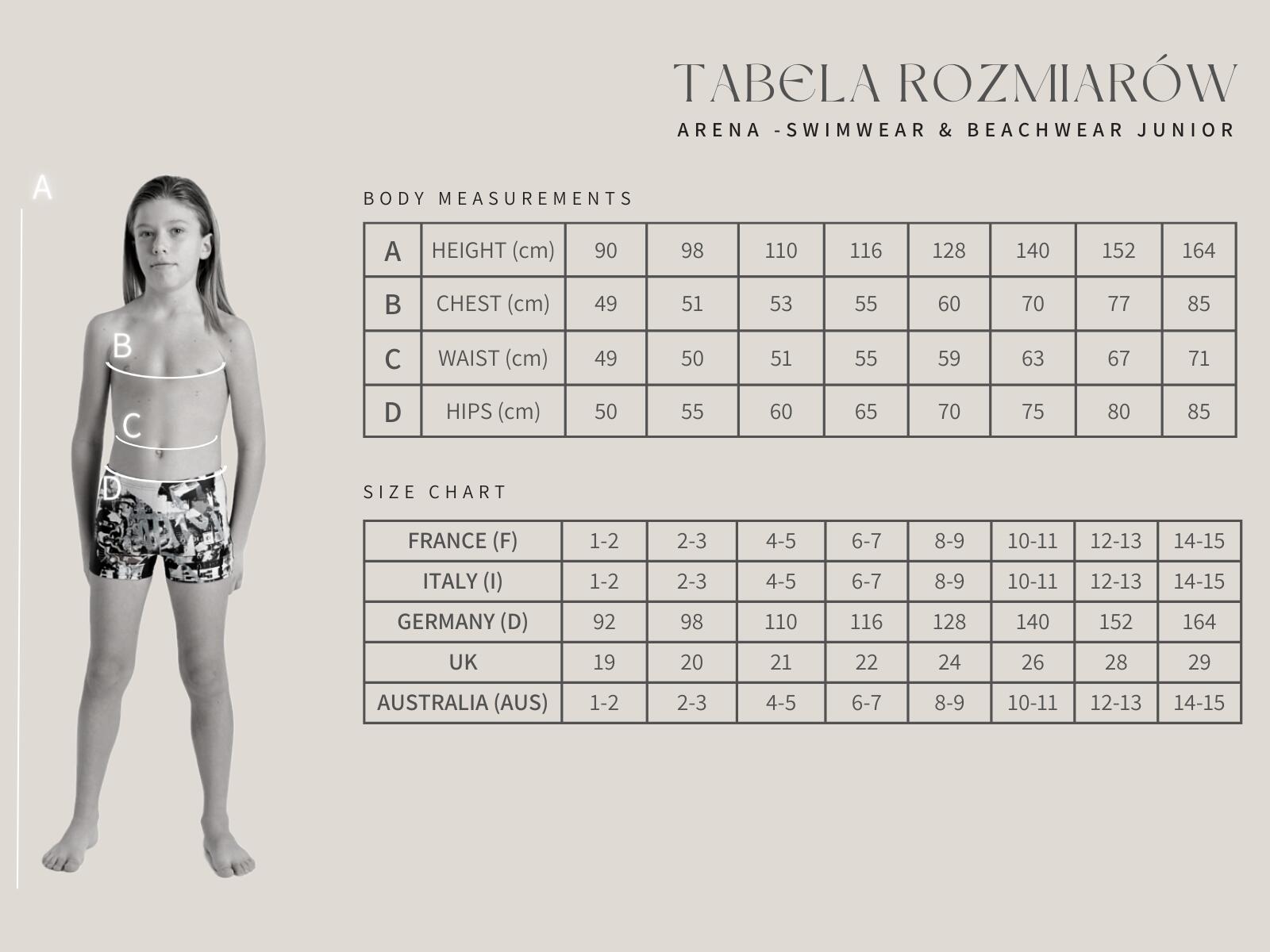Baby boy Swim trunks Arena Friends Graphic 5/5