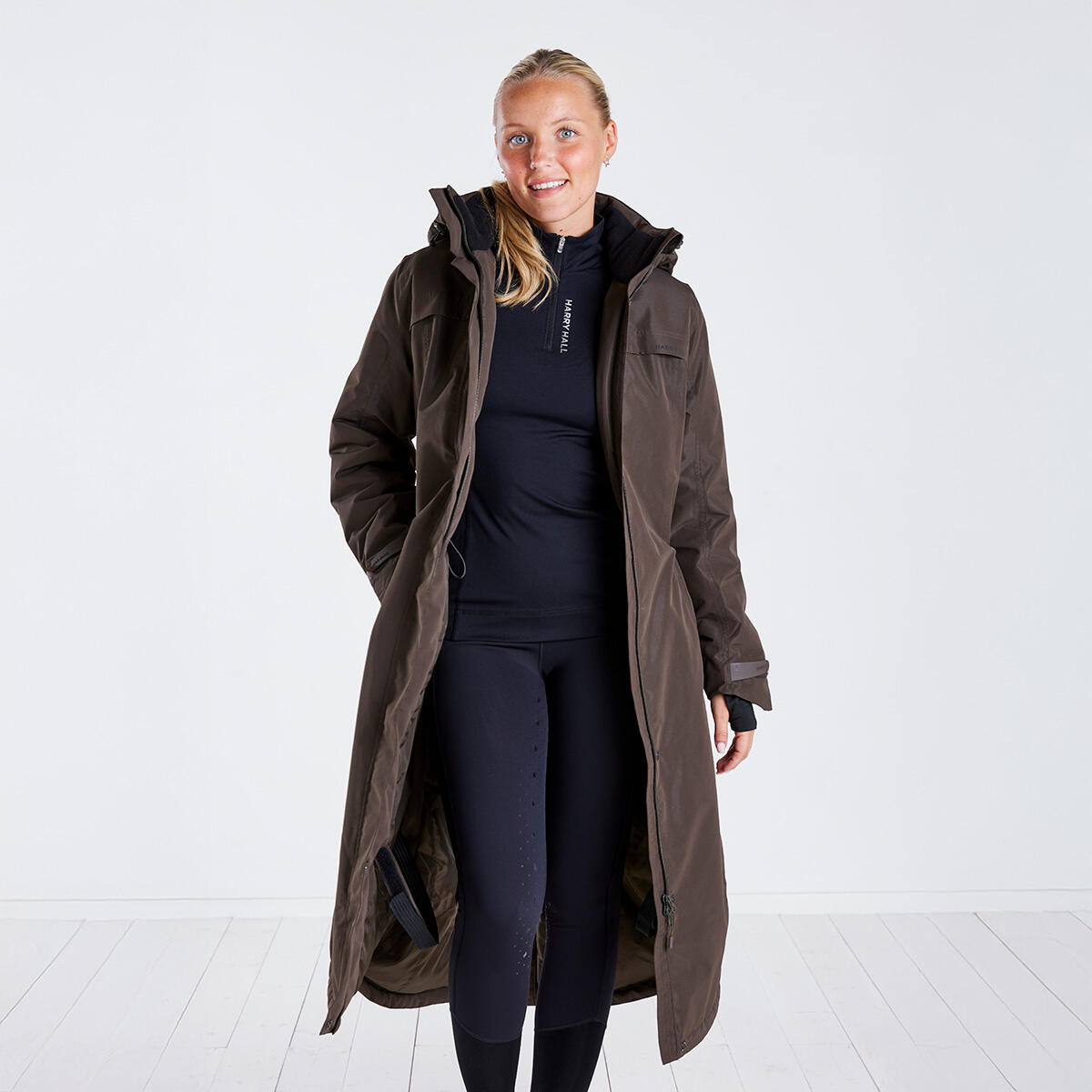 Women's Thermal Waterproof Riding Coat – Rear Vent & Magnetic Zip