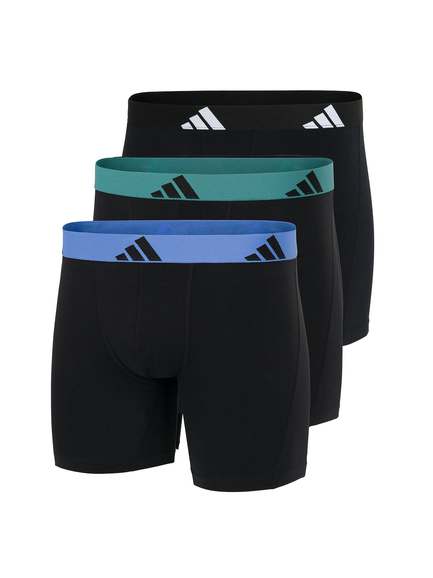 ADIDAS Boxer klassische Boxershorts Herren - Active Flex Cotton schwarz