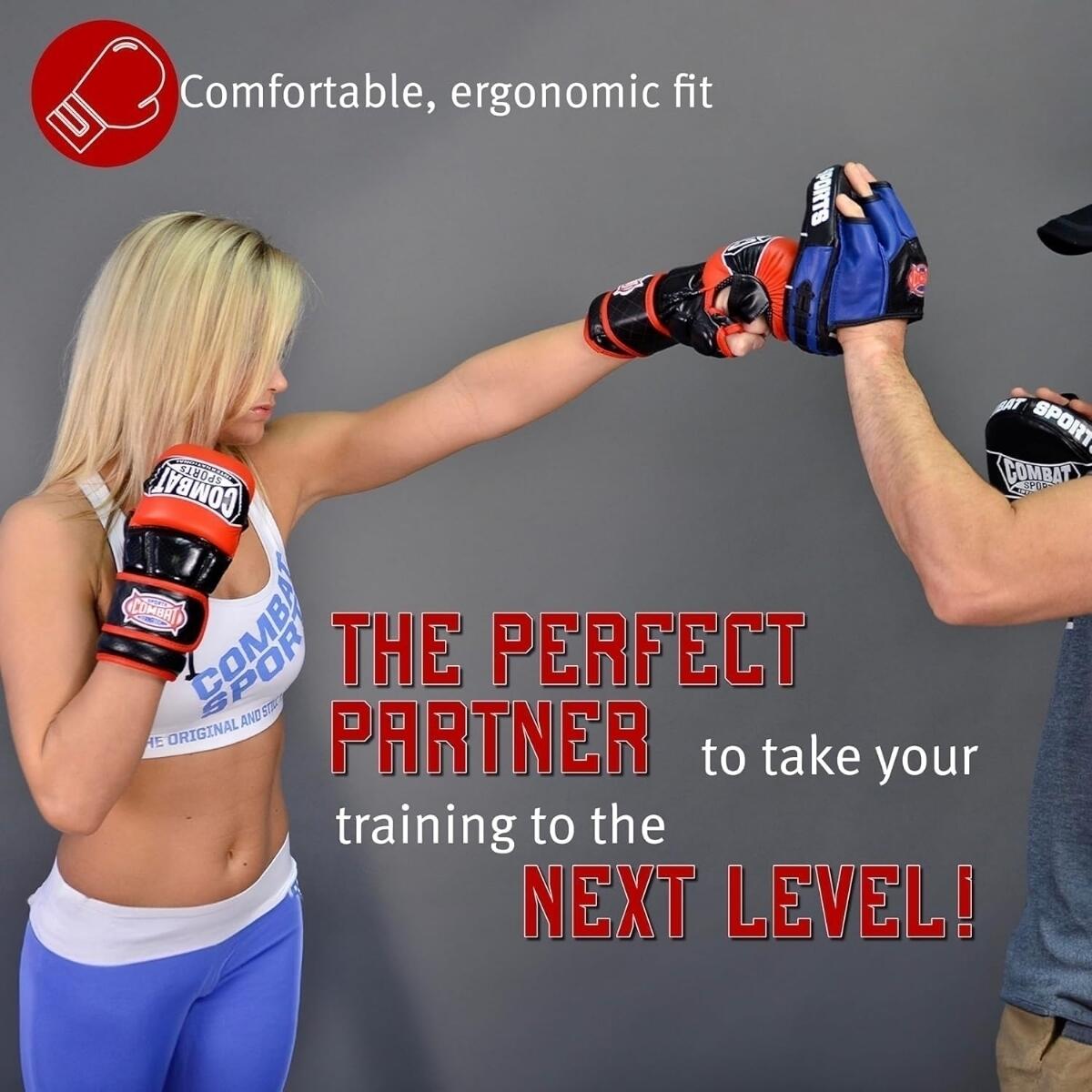 Gants MMA Max Strike Combat Sports - Or - M 2/7