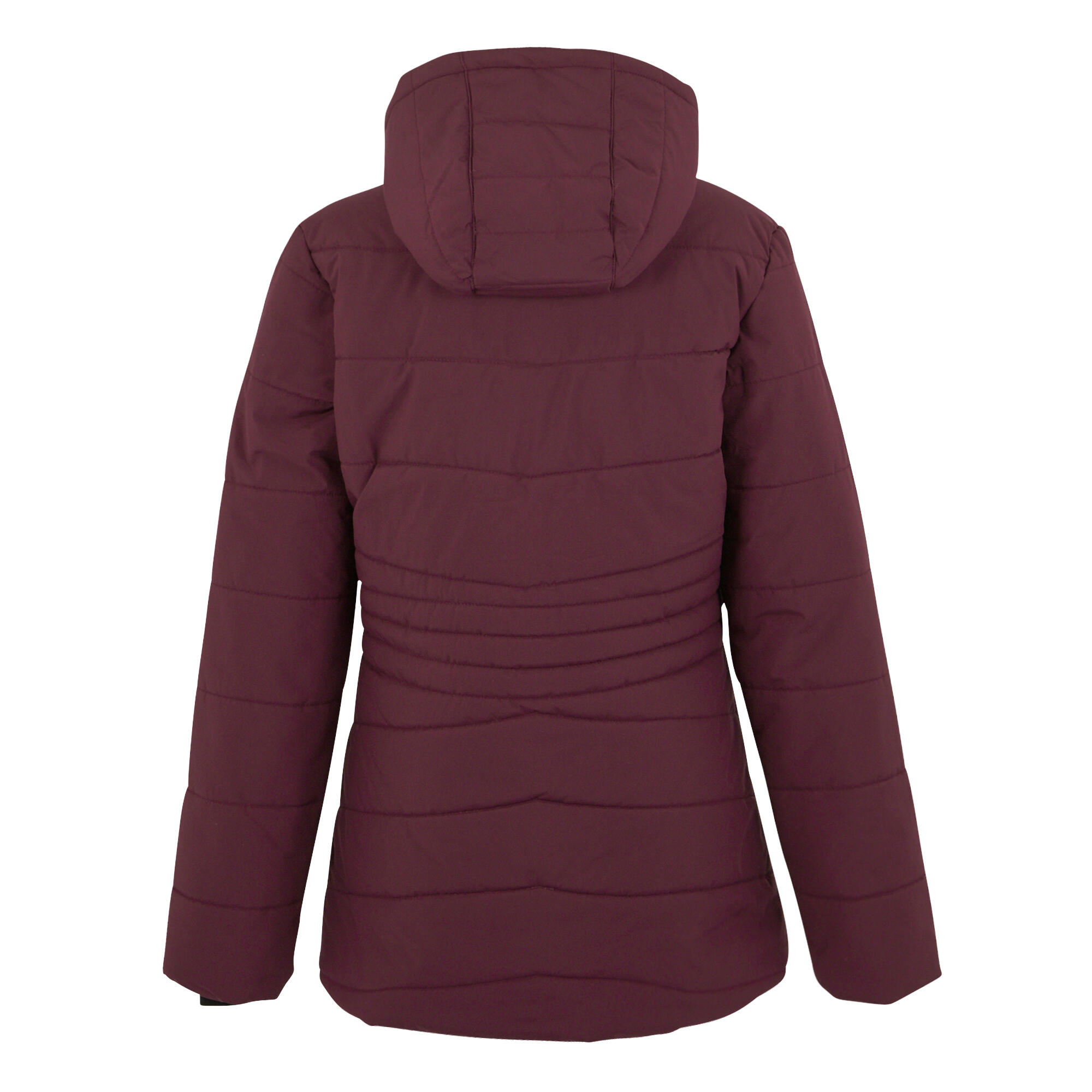 Womens/Ladies Agara Padded Jacket (Fig/Black) 2/5
