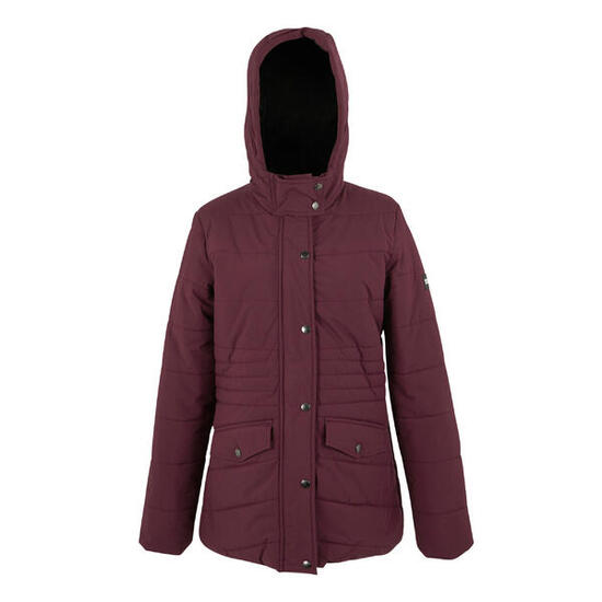 Veste Matelassée AGARA Femme (Figue / Noir)