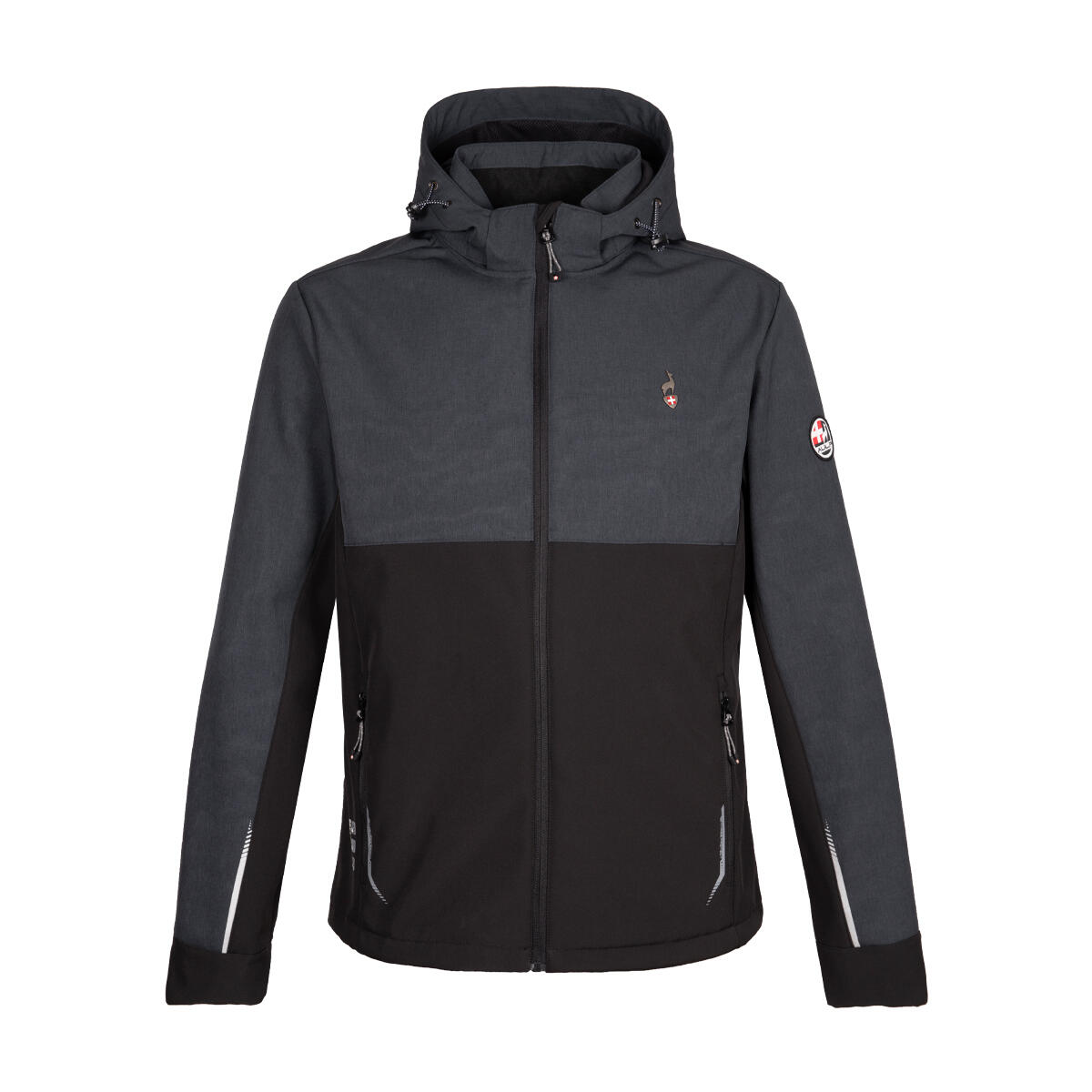 Kurtka męska softshell z kapturem AULP TIAGO Wodoodporna Oddychająca 3/7
