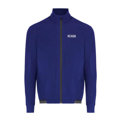 Storm jacket navy - dames thermische fietsjas