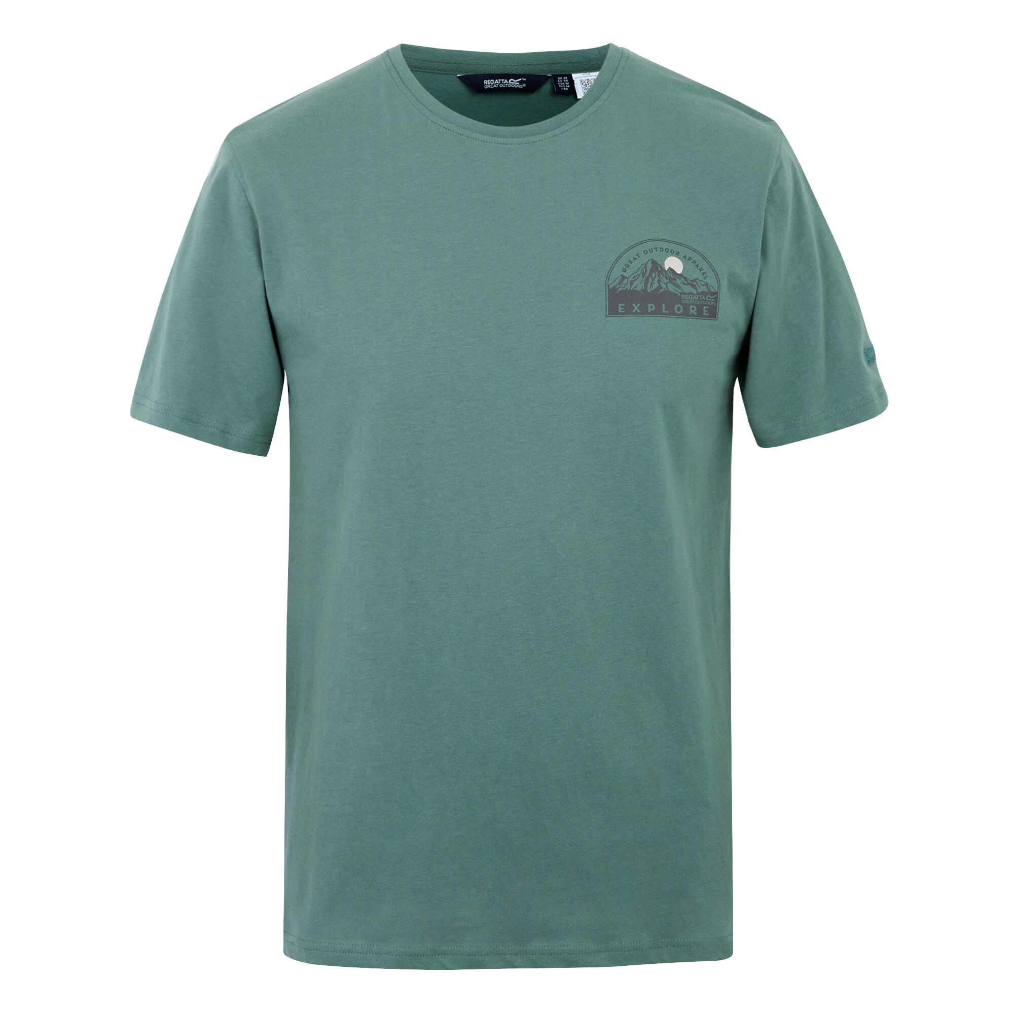 REGATTA Mens Cline IX TShirt (Spruce Green)